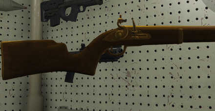 GTA V - Musket Skin - Gold tint