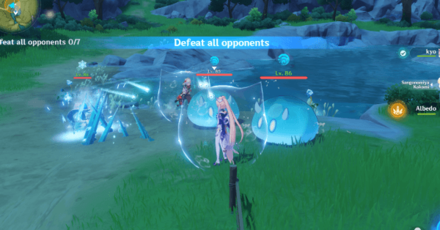 Genshin - Find Slimes in Ley Lines