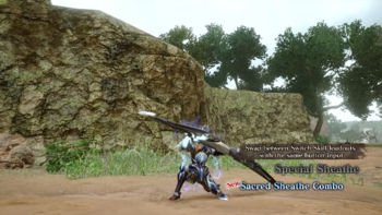 MH Rise Sunbreak - Long Sword Sacred Sheathe Combo Switch Skill