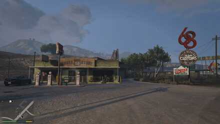 Los Santos Customs (Blaine County)