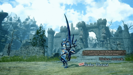 MH Rise Sunbreak - Bow Stake Thrust Switch Skill