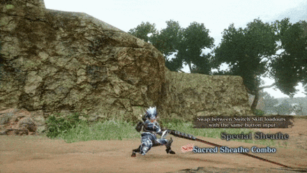 MH Rise Sunbreak - Long Sword Sacred Sheathe Combo Switch Skill
