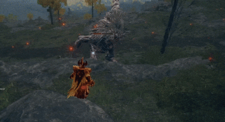 Elden Ring - Lightning Spread is Affected by Terrain