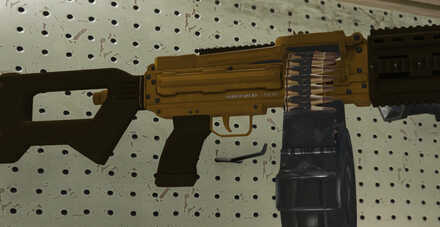 GTA V - MG Skin - Gold tint