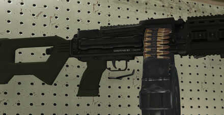 GTA V - MG Skin - Green tint