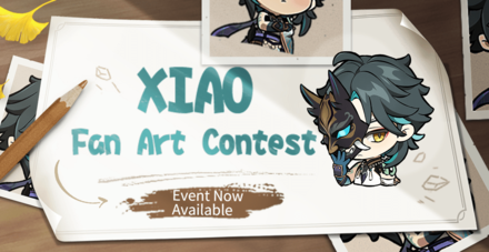 Genshin - Vigilant Yaksha Xiao Fan Art Event
