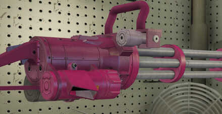 GTA V - Minigun Skin - Pink tint