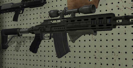 GTA V - Marksman Rifle Skin - Grip