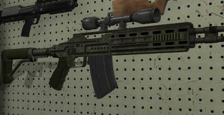 GTA V - Marksman Rifle Skin - Green tint