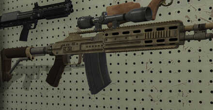 GTA V - Marksman Rifle Skin - Army tint