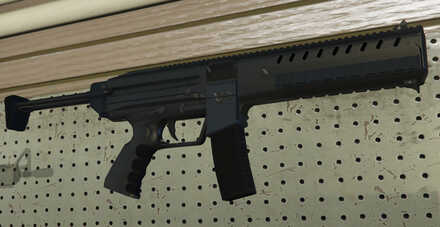 GTA V - Combat PDW Skin - LSPD tint