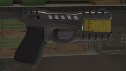 GTA V - Stun Gun Skin - Platinum tint