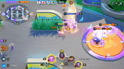 Pokemon UNITE - Psychic Solare - Push Back Enemies Out of Goal Zones