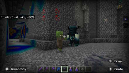 Warden Sensing Zombie