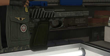 GTA V - Pistol .50 Skin - Green tint