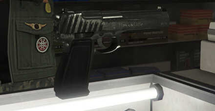 GTA V - Pistol .50 Skin - Platinum tint