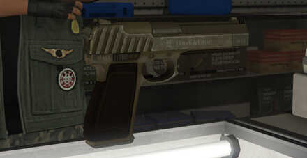 GTA V - Pistol .50 Skin - Army tint