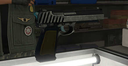 GTA V - Pistol .50 Skin - LSPD tint