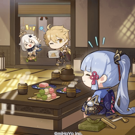 Genshin Impact - Ayaka Birthday Art 2021