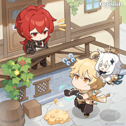 Genshin Impact - Diluc Birthday Art 2022