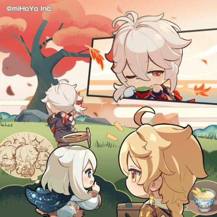 Genshin Impact - Kazuha Birthday Art 2021