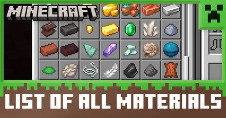 MC - List of All Materials Banner.png