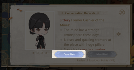 Genshin - How to Access Case Files