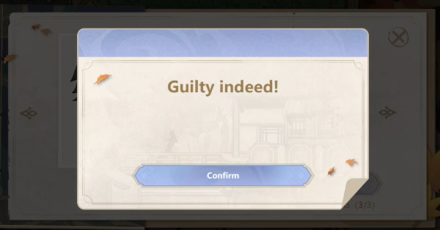 Genshin - Identify the Culprit, Find the Guilty Person
