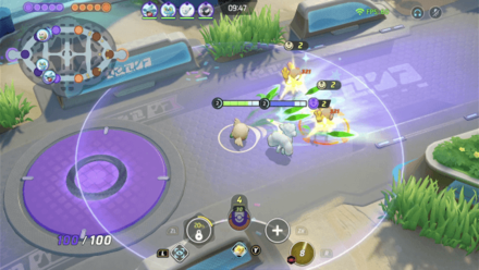 Pokemon UNITE - Decidueye Farming Wild Pokemon with Leafage