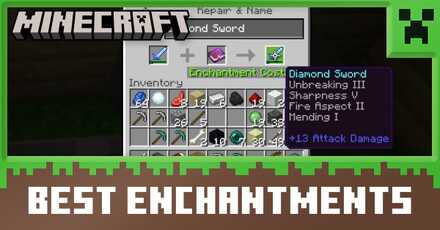 Best SWORD Enchantments Minecraft 1.20 Bedrock/Java