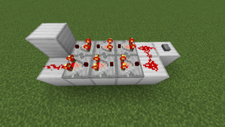 Minecraft Basic Redstone Circuit