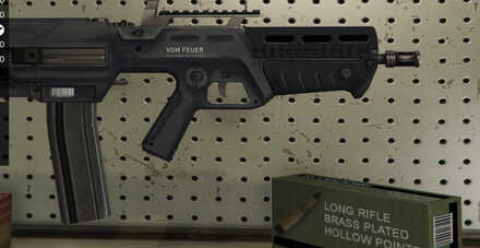 GTA V - Advanced Rifle Skin - Extended Clip