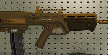 GTA V - Advanced Rifle Skin - Gold tint