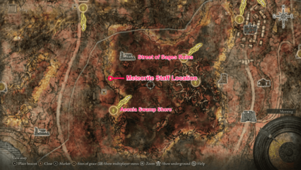 Elden Ring - Meteorite Staff Location