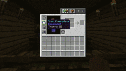 Thorns - Minecraft Enchantment