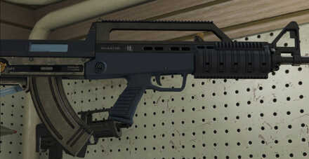 GTA V - Bullpup Rifle Skin - LSPD tint