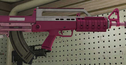 GTA V - Bullpup Rifle Skin - Pink tint