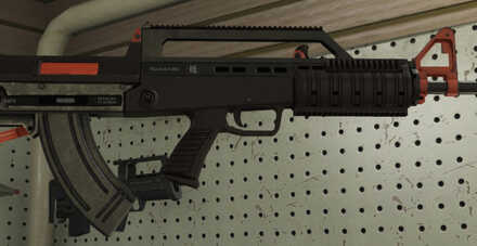 GTA V - Bullpup Rifle Skin - Orange tint