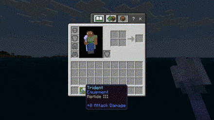 Riptide - Minecraft Enchantment