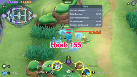 Pokemon UNITE - Whirlpool - Heal (Upgraded)