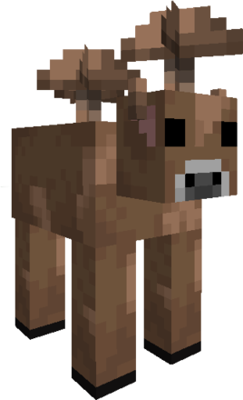 Minecraft Brown Mooshroom