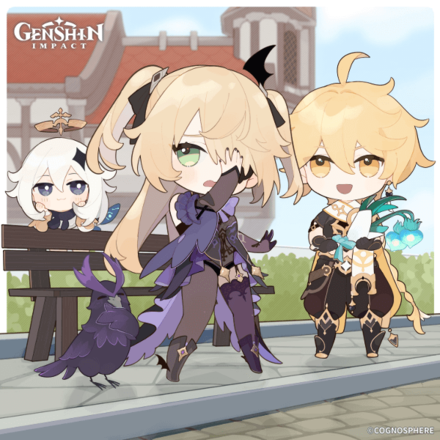 Genshin Impact - Fischl Birthday Art 2022