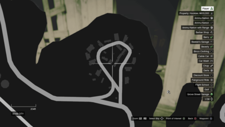 Grand Theft Auto V (GTA V) - Sawed-off Shotgun Map Location.jpg