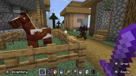 Pillager Ignoring Horses