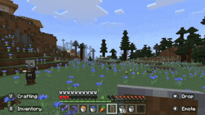 Dodging Pillager Arrows