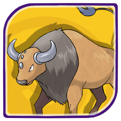 Tauros Wild Pokemon Icon