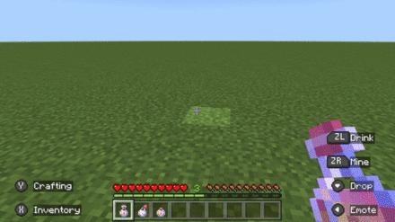 Minecraft - How to Use A Potion.gif