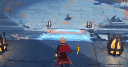 Genshin - Third platform rotating three times