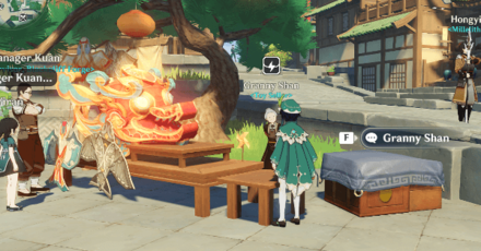 Genshin - Floral Zither - Buy from Granny Shan the Toy Seller