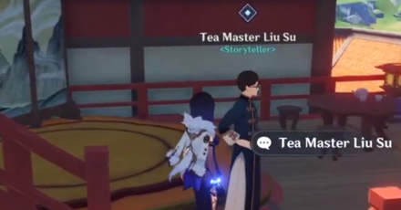 Genshin - On the Stage, Behind the Stage - Tea Master Liu Su